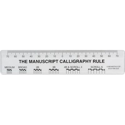 MANUSCRIPT Calligraphy Ruler MANUSCRIPT Calligraphy Ruler