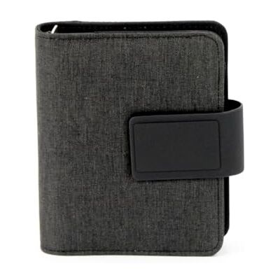 Stop Ocean Plastic 17300 System Planner A7 RPET CEBU, Recycled PET Writing Case, Calendar, Planner, 3 Languages, Magnetic Closure, Pen Loop, Business Card Compartments, Approx. 11.5 x 14 x 3 cm, Grey Stop Ocean Plastic 17300 System Planner A7 RPET CEBU, Recycled PET Writing Case, Calendar, Planner, 3 Languages, Magnetic Closure, Pen Loop, Business Card Compartments, Approx. 11.5 x 14 x 3 cm, Grey