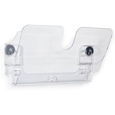 Durable FLEXIPLUS Magnetic A4 Landscape Leaflet Holder Transparent Magnetic Wall Mounted Document Holder Use as a Leaflet Stand, Menu Holder, Paper Storage, etc. Durable FLEXIPLUS Magnetic A4 Landscape Leaflet Holder Transparent Magnetic Wall Mounted Document Holder Use as a Leaflet Stand, Menu Holder, Paper Storage, etc.