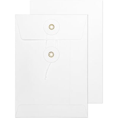 Blake Senses White String and Washer Envelopes C6 (162 x 114mm) Pack of 100 Qty Premium Quality 180 GSM Document Mailer White Envelopes with String Office & Business Supplies (SW622) Blake Senses White String and Washer Envelopes C6 (162 x 114mm) Pack of 100 Qty Premium Quality 180 GSM Document Mailer White Envelopes with String Office & Business Supplies (SW622)