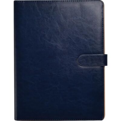 ARPAN A4 Portfolio Case, Executive Business Document Organizer with Clipboard & Pad,Card Holder for School Office Conference (Blue) ARPAN A4 Portfolio Case, Executive Business Document Organizer with Clipboard & Pad,Card Holder for School Office Conference (Blue)