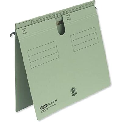 Elba Suspension File Type 81 Green Pack of 50 Elba Suspension File Type 81 Green Pack of 50