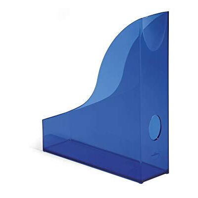Durable 1701712540 Magazine File Basic, 6-Piece, Blue Transparent Durable 1701712540 Magazine File Basic, 6-Piece, Blue Transparent