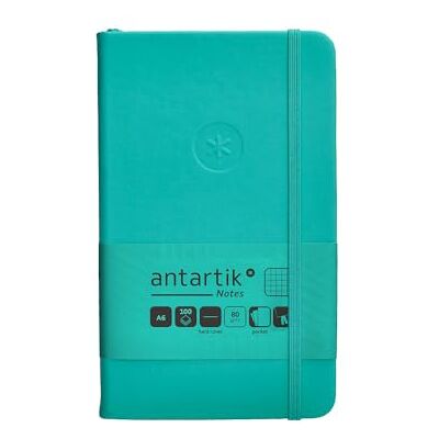 Antartik Notebook with Notebook Notes Hard Cover A6 Sheets Turquoise Square 100 Sheets 80 g FSC Antartik Notebook with Notebook Notes Hard Cover A6 Sheets Turquoise Square 100 Sheets 80 g FSC