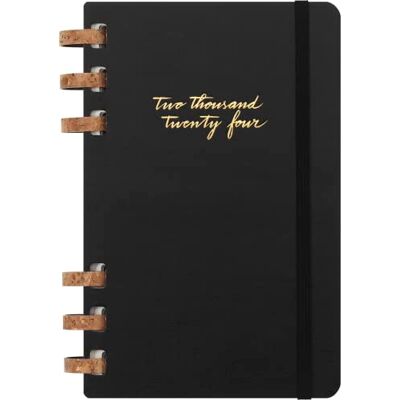Moleskine Monthly and Weekly Spiral Agenda 12 Months 2024, Agenda 2024, Size Large 15x21, Hard Cover and Elastic Closure, Colour Black Moleskine Monthly and Weekly Spiral Agenda 12 Months 2024, Agenda 2024, Size Large 15x21, Hard Cover and Elastic Closure, Colour Black
