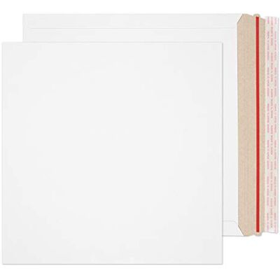 Blake Purely Packaging 300 x 300 mm All Board Envelope Mailers (PPA22-RS) White Pack of 100 Blake Purely Packaging 300 x 300 mm All Board Envelope Mailers (PPA22-RS) White Pack of 100