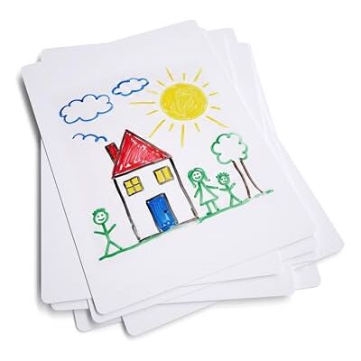 SHOW-ME A4 Mini Whiteboards Plain Drywipe Boards Lightweight 0.5mm Super-Flexible Design Portable Classroom and Study Essential for School Use, Pack of 30 SHOW-ME A4 Mini Whiteboards Plain Drywipe Boards Lightweight 0.5mm Super-Flexible Design Portable Classroom and Study Essential for School Use, Pack of 30