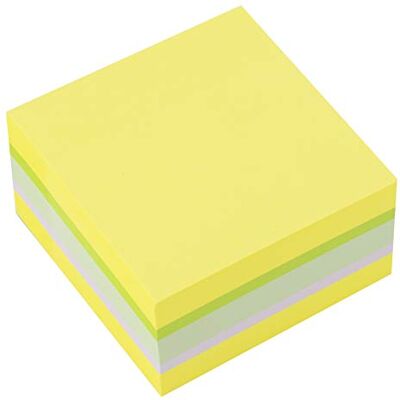 D.RECT Sticky Notes Set of 1 Pieces 75x75mm Sticky Notes 1x400 a Pad of Sheets Office Supplies Neon Mix Color Citrus D.RECT Sticky Notes Set of 1 Pieces 75x75mm Sticky Notes 1x400 a Pad of Sheets Office Supplies Neon Mix Color Citrus