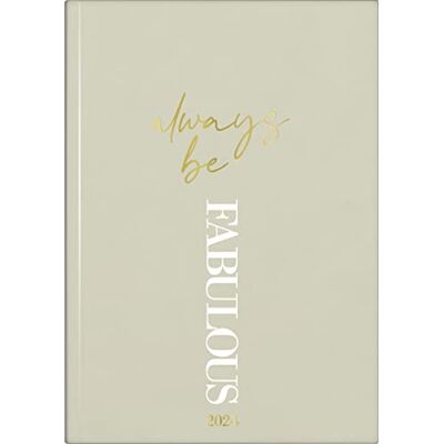 rido/idé ''Fabulous'' Weekly Desk Planner Calendar 2024 2 pages = 1 week A5 light grey: 2 pages = 1 week, sheet size 14.8 x 21 cm, A5 rido/idé ''Fabulous'' Weekly Desk Planner Calendar 2024 2 pages = 1 week A5 light grey: 2 pages = 1 week, sheet size 14.8 x 21 cm, A5