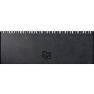 rido/idé Weekly calendar model ac-weekly calendar 2024, 2 pages = 1 week, sheet size 30.7 x 10.5 cm, black rido/idé Weekly calendar model ac-weekly calendar 2024, 2 pages = 1 week, sheet size 30.7 x 10.5 cm, black