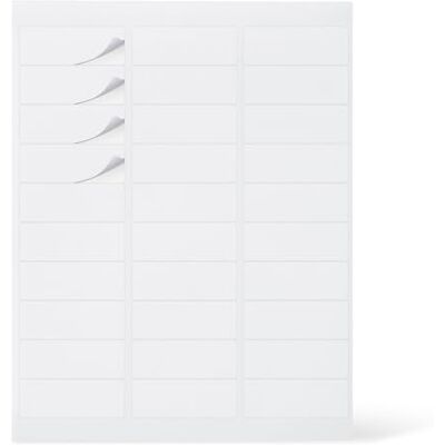 Amazon Basics Printable Address Labels, 1 inch (2.5cm) x 2.63 inches (6.7cm), 3,000 Blank Mailing Labels Amazon Basics Printable Address Labels, 1 inch (2.5cm) x 2.63 inches (6.7cm), 3,000 Blank Mailing Labels