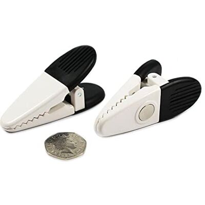 FIRST4MAGNETS Magnet Experts F4MCLIP-10 Magnetic Crocodile Clip for Warehouse and Office (Pack of 10) FIRST4MAGNETS Magnet Experts F4MCLIP-10 Magnetic Crocodile Clip for Warehouse and Office (Pack of 10)