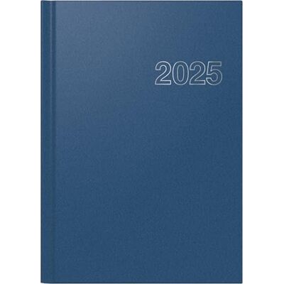 rido/idé Book Calendar Model Executive Planner (2025), 1 Page = 1 Day, A5, 400 Pages, Balacron Cover, Blue rido/idé Book Calendar Model Executive Planner (2025), 1 Page = 1 Day, A5, 400 Pages, Balacron Cover, Blue
