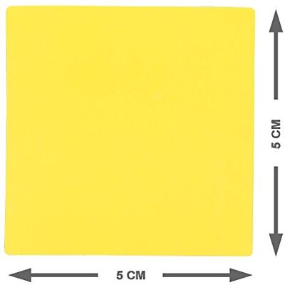 2DOBOARD 25 Magnetic Sticky Notes 2 x 2 Inch Yellow Dry Erase Write, Clean and Reuse 2DOBOARD 25 Magnetic Sticky Notes 2 x 2 Inch Yellow Dry Erase Write, Clean and Reuse