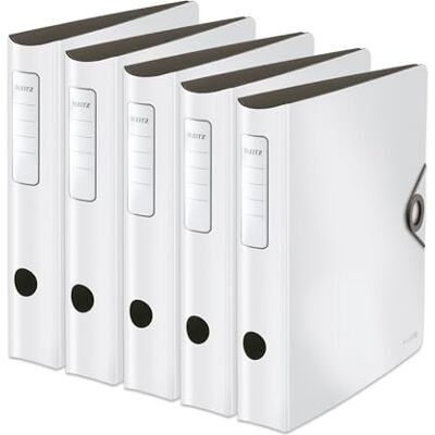 Leitz Quality Folder, 180° Active Solid Slim White Leitz Quality Folder, 180° Active Solid Slim White
