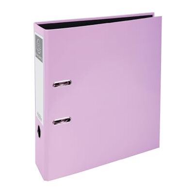 Exacompta A4 Lever Arch File, 75mm, Office Binder, Pack of 3 in Purple, Stationery Folders for Paperwork and Document Organisation- 227/0030Z Exacompta A4 Lever Arch File, 75mm, Office Binder, Pack of 3 in Purple, Stationery Folders for Paperwork and Document Organisation- 227/0030Z