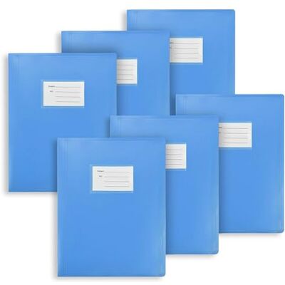 ARPAN A4 104 Pockets 208 Views Office Home School Flexi Cover Coloured Display Book Presentation Document Organiser Folder Storage Case Wallets By (6, Blue) ARPAN A4 104 Pockets 208 Views Office Home School Flexi Cover Coloured Display Book Presentation Document Organiser Folder Storage Case Wallets By (6, Blue)
