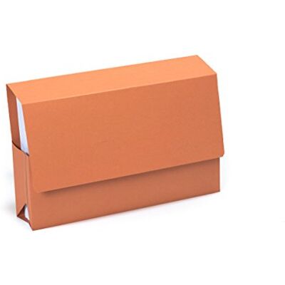 Exacompta Guildhall Probate Wallets, 315 gsm, Foolscap Orange, Pack of 25 Exacompta Guildhall Probate Wallets, 315 gsm, Foolscap Orange, Pack of 25