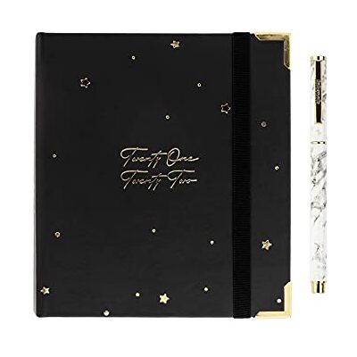Takenote Diary – Scarlett – Pocket 2021 – 2022 – Week to View – 224 Pages – A6 Size – 13 x 17 cm – Binding Folder – Hidden Rings Takenote Diary – Scarlett – Pocket 2021 – 2022 – Week to View – 224 Pages – A6 Size – 13 x 17 cm – Binding Folder – Hidden Rings