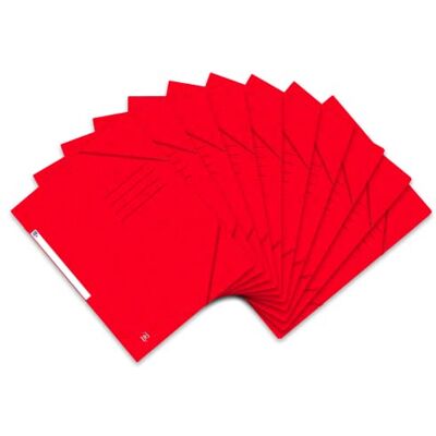 Oxford 400116308 Folder A4 Cardboard Red Pack of 10 Oxford 400116308 Folder A4 Cardboard Red Pack of 10