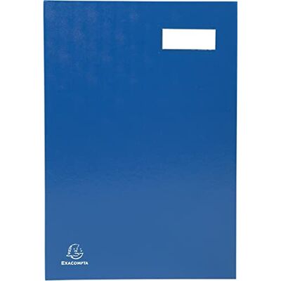 Exacompta Ref 57022E Signature Book 240 x 350mm in Size, Suitable for Holding A4 Documents, 20 Compartments, Expandable Spine, 300gsm Pink Card Interior Blue Exacompta Ref 57022E Signature Book 240 x 350mm in Size, Suitable for Holding A4 Documents, 20 Compartments, Expandable Spine, 300gsm Pink Card Interior Blue
