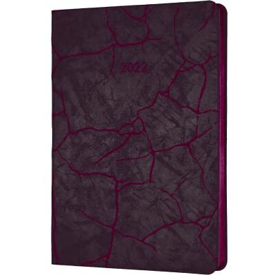 Collins Enigma A5 Week to View 2022 Diary Burgundy Collins Enigma A5 Week to View 2022 Diary Burgundy