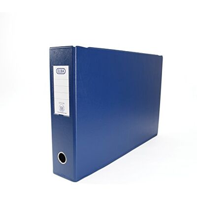 Elba Bantex Lever Arch Files PVC 70mm Spine Oblong A3 Blue Elba Bantex Lever Arch Files PVC 70mm Spine Oblong A3 Blue