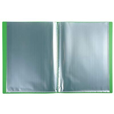 Exacompta 8823E Pack of 20 Opaque Display Folders Made of Opaque Plastic for DIN A4 with 20 Crystal Sleeves Perfect for School and Office Document Wallet 1 Piece Green Exacompta 8823E Pack of 20 Opaque Display Folders Made of Opaque Plastic for DIN A4 with 20 Crystal Sleeves Perfect for School and Office Document Wallet 1 Piece Green
