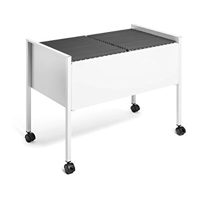 Durable ECO Suspension File Trolley for 100 A4 Grey Black/Silver Durable ECO Suspension File Trolley for 100 A4 Grey Black/Silver