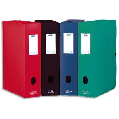 Oxford Elba Memphis 100200154 Classic Box File Polypropylene Assorted – 6 7/10 cm Pack of 10 Oxford Elba Memphis 100200154 Classic Box File Polypropylene Assorted – 6 7/10 cm Pack of 10