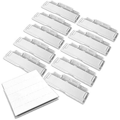 Habercrafts 100 Suspension File Tabs And Inserts Clear Plastic Filing Cabinet Tab Hanging File Tabs & Repositionable Label Insert File Name Tags For Suspension Folders Filing Index Dividers (100 Tabs & Inserts) Habercrafts 100 Suspension File Tabs And Inserts Clear Plastic Filing Cabinet Tab Hanging File Tabs & Repositionable Label Insert File Name Tags For Suspension Folders Filing Index Dividers (100 Tabs & Inserts)