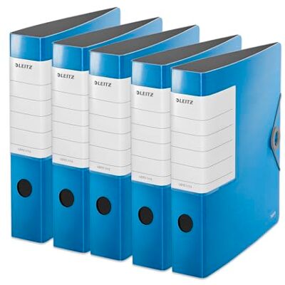 Leitz 11130030 Multi-Purpose Folder Solid A4 2 Holes Light Blue Leitz 11130030 Multi-Purpose Folder Solid A4 2 Holes Light Blue