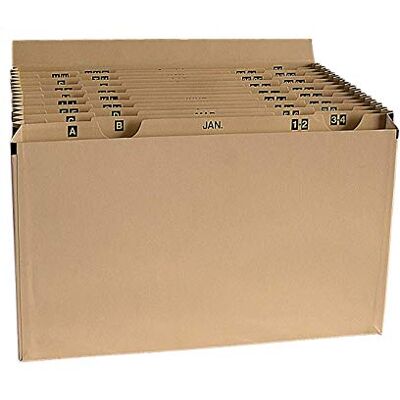 Cathedral Products 2 x Multi-Purpose Expanding Manilla File Monthly Planner Cathedral Products 2 x Multi-Purpose Expanding Manilla File Monthly Planner