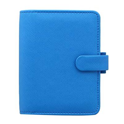 Filofax Pocket Saffiano Organiser Fluoro Blue Filofax Pocket Saffiano Organiser Fluoro Blue
