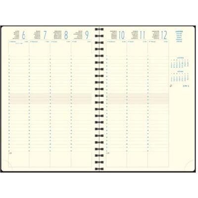 Exacompta 24868E Eurotime 24S Spiral Spiral Desk Diary Refill 16 x 24 cm Week to View January to December 2024 Exacompta 24868E Eurotime 24S Spiral Spiral Desk Diary Refill 16 x 24 cm Week to View January to December 2024