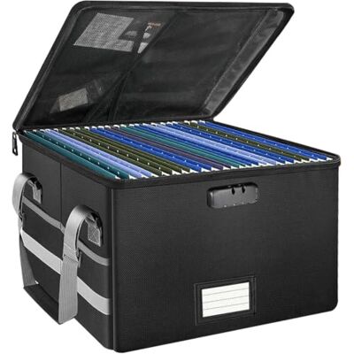 PIXZCSA High-performance Portable File Cabinet With Grey File Box And Fire Box For Uments Safeguarding Against Heat PIXZCSA High-performance Portable File Cabinet With Grey File Box And Fire Box For Uments Safeguarding Against Heat
