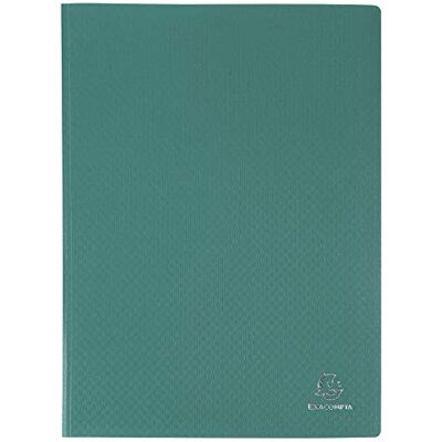 Exacompta Ref 85103E Box of 8 OPAK Document Protectors 100 Non-Reflective Grained Pockets 200 Sheets for A4 Size Size 24 x 32 cm Soft Polypropylene Cover Dark Green Exacompta Ref 85103E Box of 8 OPAK Document Protectors 100 Non-Reflective Grained Pockets 200 Sheets for A4 Size Size 24 x 32 cm Soft Polypropylene Cover Dark Green