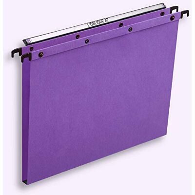 Elba 100330291 Suspension File A4 15 mm Base Kraft Paper Pack of 25 Lilac Elba 100330291 Suspension File A4 15 mm Base Kraft Paper Pack of 25 Lilac