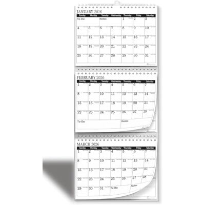 STRIVE ZEN 3 Month Calendar 2023-2024, Move-a-Page, Monthly, Vertical, April 2023,December 2024, 11x25 Inches, Big Ruled Daily Blocks, Pocket, Julian Days, Week Number, Minimalist, Office, Busy Families STRIVE ZEN 3 Month Calendar 2023-2024, Move-a-Page, Monthly, Vertical, April 2023,December 2024, 11x25 Inches, Big Ruled Daily Blocks, Pocket, Julian Days, Week Number, Minimalist, Office, Busy Families