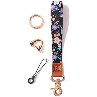SENLLY Wristlet Lanyard Strap for Keys, Original Pattern Design Wrist Keychain Holder SENLLY Wristlet Lanyard Strap for Keys, Original Pattern Design Wrist Keychain Holder