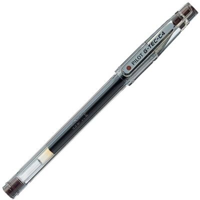 PILOT G Tec C4 Gel Microtip Rollerball 0.4 mm Brown (Pack of 12) PILOT G Tec C4 Gel Microtip Rollerball 0.4 mm Brown (Pack of 12)