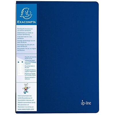 Exacompta Display Book Up Line A4 40 Pockets Blue Exacompta Display Book Up Line A4 40 Pockets Blue