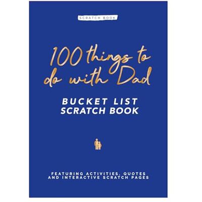 Gift Republic Dad Scratch Book 100 Things To Do With Dad Personalised Memory Journal Father's Day Birthday Gift Gift Republic Dad Scratch Book 100 Things To Do With Dad Personalised Memory Journal Father's Day Birthday Gift