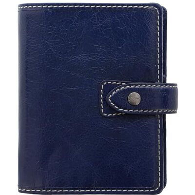 Filofax Malden Pocket Leather Organiser Navy Filofax Malden Pocket Leather Organiser Navy