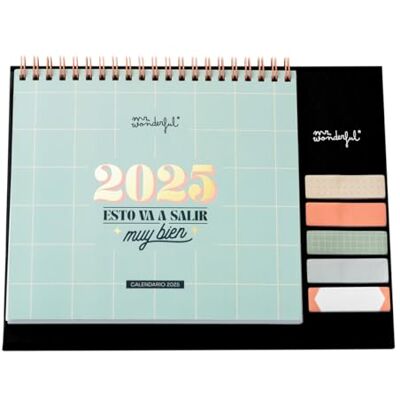 Mr. Wonderful Desktop Calendar 2025 This is going to turn out very well Includes 6 Sheets of Stickers and 1 Pad of Sticky Notes Mr. Wonderful Desktop Calendar 2025 This is going to turn out very well Includes 6 Sheets of Stickers and 1 Pad of Sticky Notes