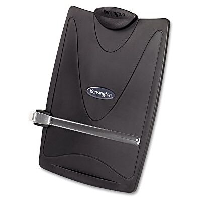 Kensington Copy Holder Insight Plus Easel Desktop Copyholder with 50 Sheet Capacity, 4 Angle Settings & Magnified Line Guide in Grey (62405) Kensington Copy Holder Insight Plus Easel Desktop Copyholder with 50 Sheet Capacity, 4 Angle Settings & Magnified Line Guide in Grey (62405)