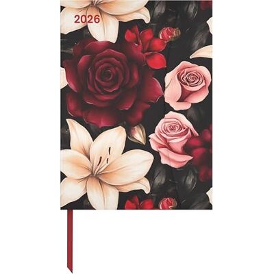 teNeues Dark Flowers 2026 Book Calendar 16 x 22 cm Floral Weekly Calendar with Magnetic Closure for Nature & Flower Lovers: Magneto Diary teNeues Dark Flowers 2026 Book Calendar 16 x 22 cm Floral Weekly Calendar with Magnetic Closure for Nature & Flower Lovers: Magneto Diary