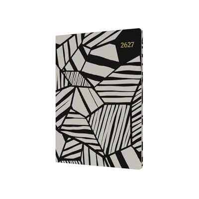 Collins 2026-2027 Mid/Academic Year Planner 13 Month A5 Week-to-View Black & White Debden Bold Mono Range Black & White (E-BM153M.B2-2627) Collins 2026-2027 Mid/Academic Year Planner 13 Month A5 Week-to-View Black & White Debden Bold Mono Range Black & White (E-BM153M.B2-2627)