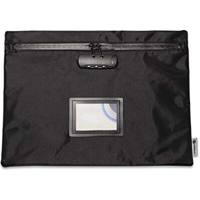 effektivo Document Bag Bank Bag Pendulum Bag with Combination Code Lock and Zip up to A4 effektivo Document Bag Bank Bag Pendulum Bag with Combination Code Lock and Zip up to A4