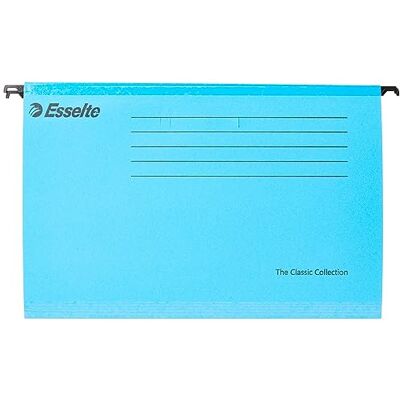 Esselte Pendaflex Folio Folio with Hanging Hooks, 25 Count, Blue Esselte Pendaflex Folio Folio with Hanging Hooks, 25 Count, Blue